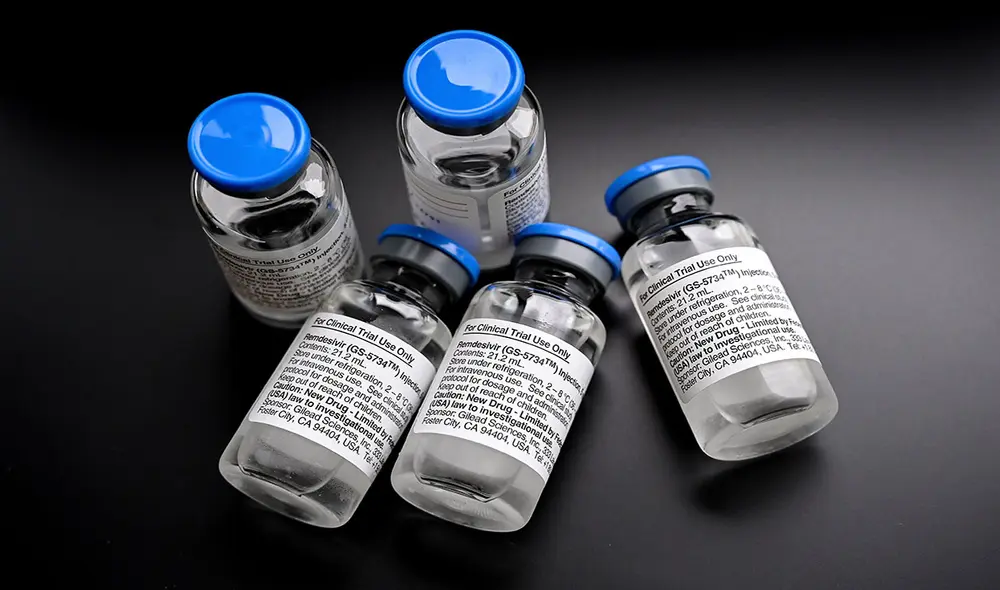 El antiviral remdesivir hasta ahora era destacado por su uso contra el coronavirus. Foto: EEFE El antiviral remdesivir hasta ahora era destacado por su uso contra el coronavirus. Foto: EEFE