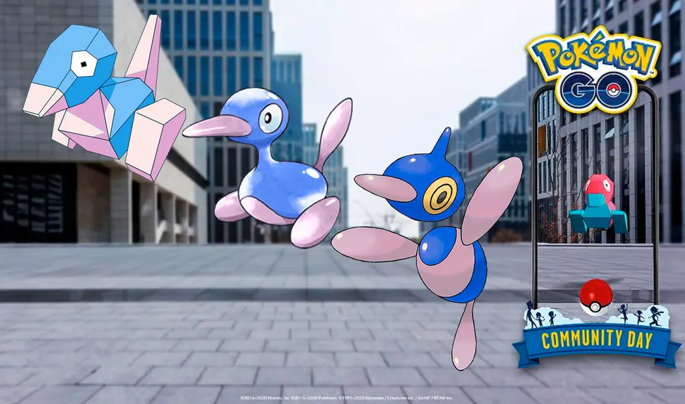 Porygon Community Day trae el ataque cargado Triataque para Porygon-Z. Foto: composición La República.