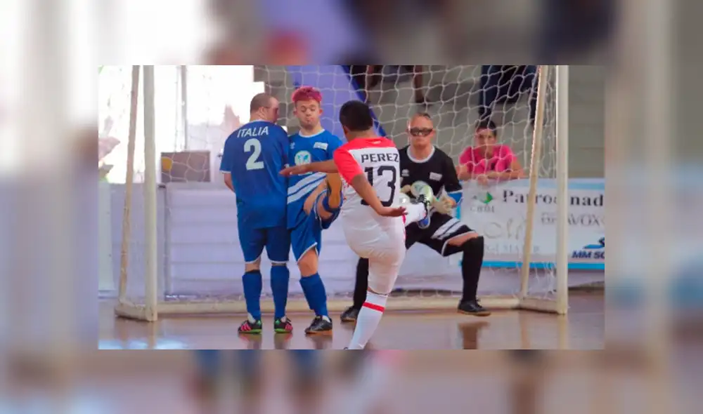 Selección Peruana de Futsal de Síndrome de Down debutó en el Mundial de Brasil