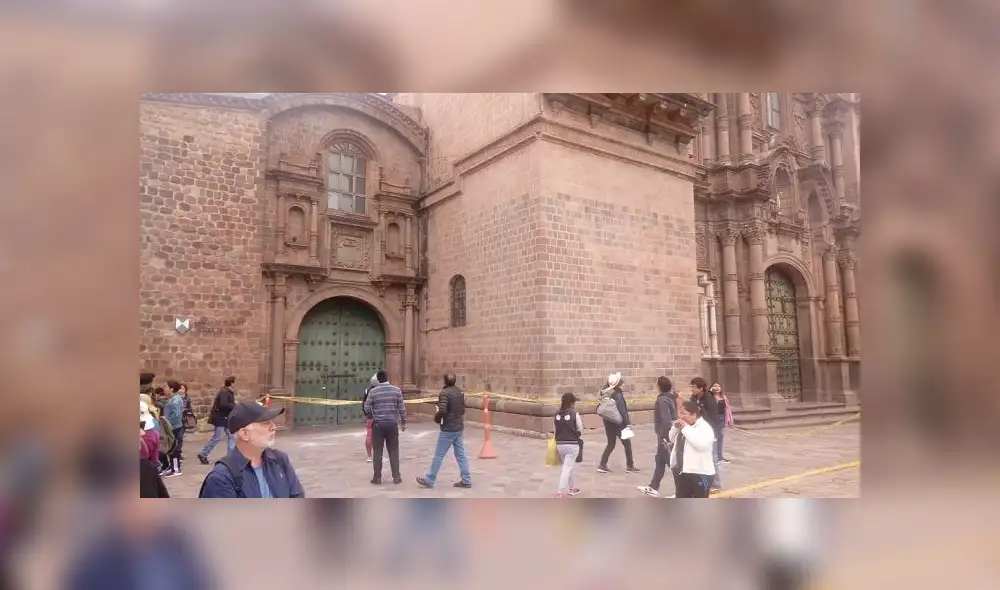 Sismo en Cusco causó daños en capilla Nuestra Señora de Loreto [VIDEO]