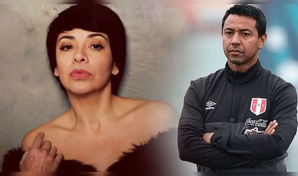 Tatiana Astengo y Nolberto Solano
