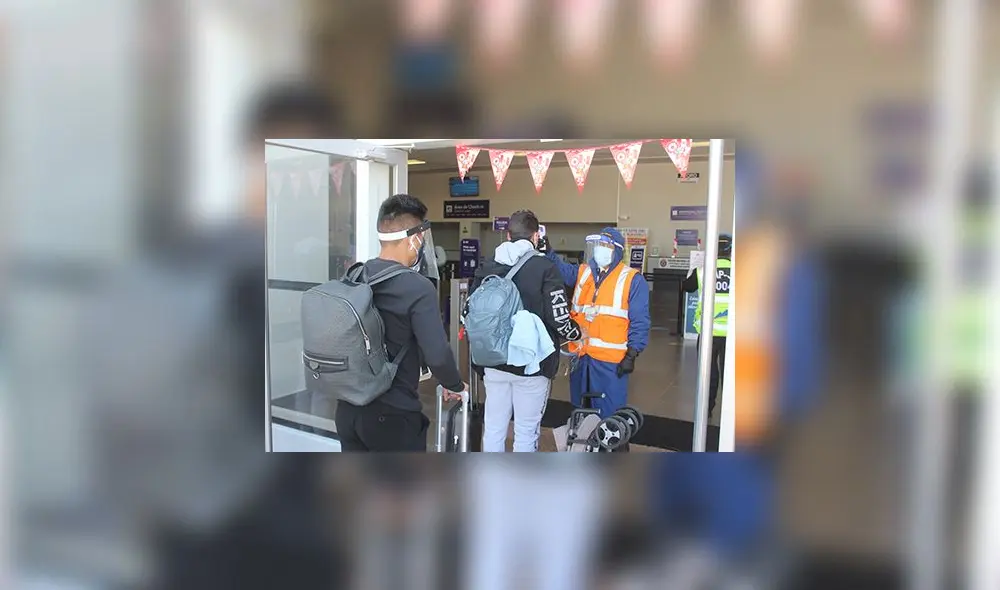Hubo estricto control de salud en el aeropuerto Manco Capac de Juliaca
