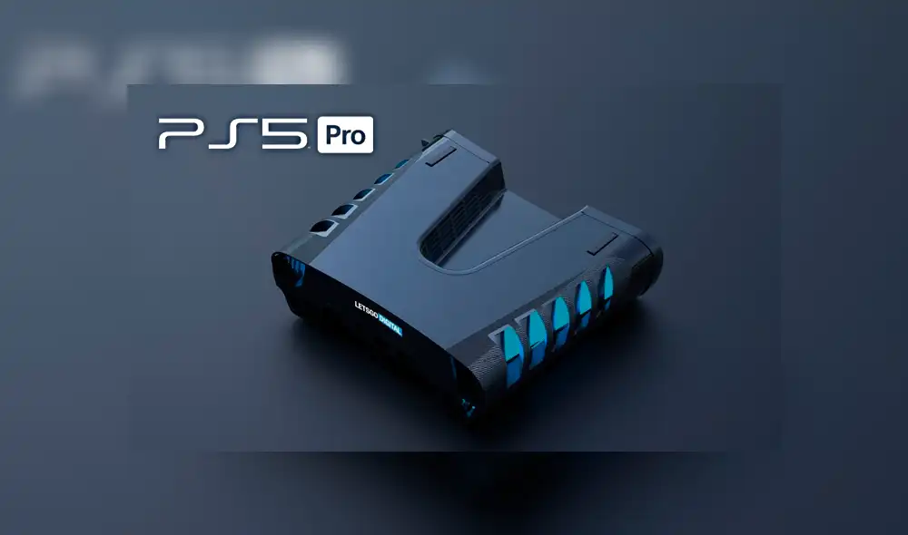 Concepto de PS5 por LetsGoDigital, a partir del kit de desarrollo filtrado.