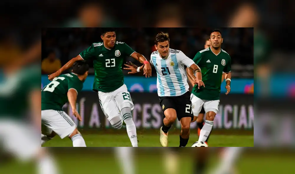 Argentina venció 2-0 a México en amistoso Fecha FIFA 2018 [RESUMEN]