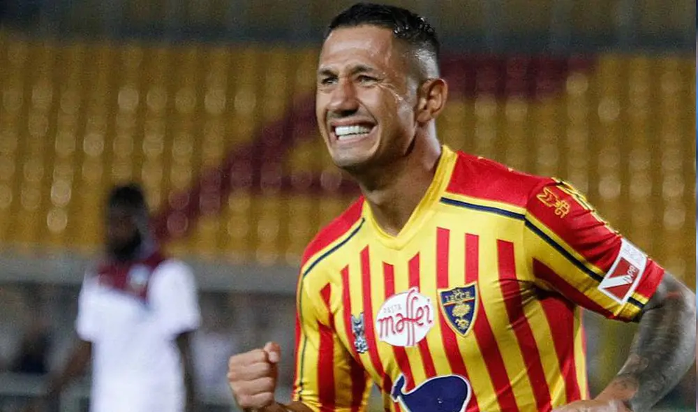 Gianluca Lapadula, es jugador de Benevento Calcio de la Serie A. Foto: AFP Gianluca Lapadula, es jugador de Benevento Calcio de la Serie A. Foto: AFP