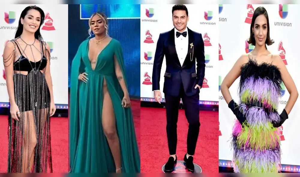 Las mejores y peores vestidos de la alfombra roja de los Latin Grammy 2018