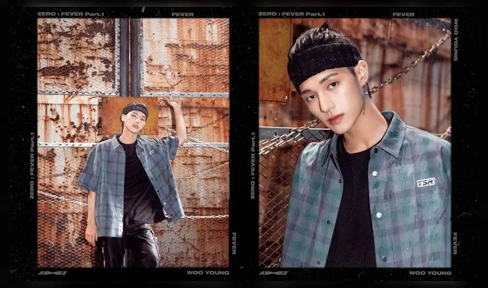 ATEEZ: concept photos de Wooyoung para 'ZERO: FEVER'. Crédito: Instagram