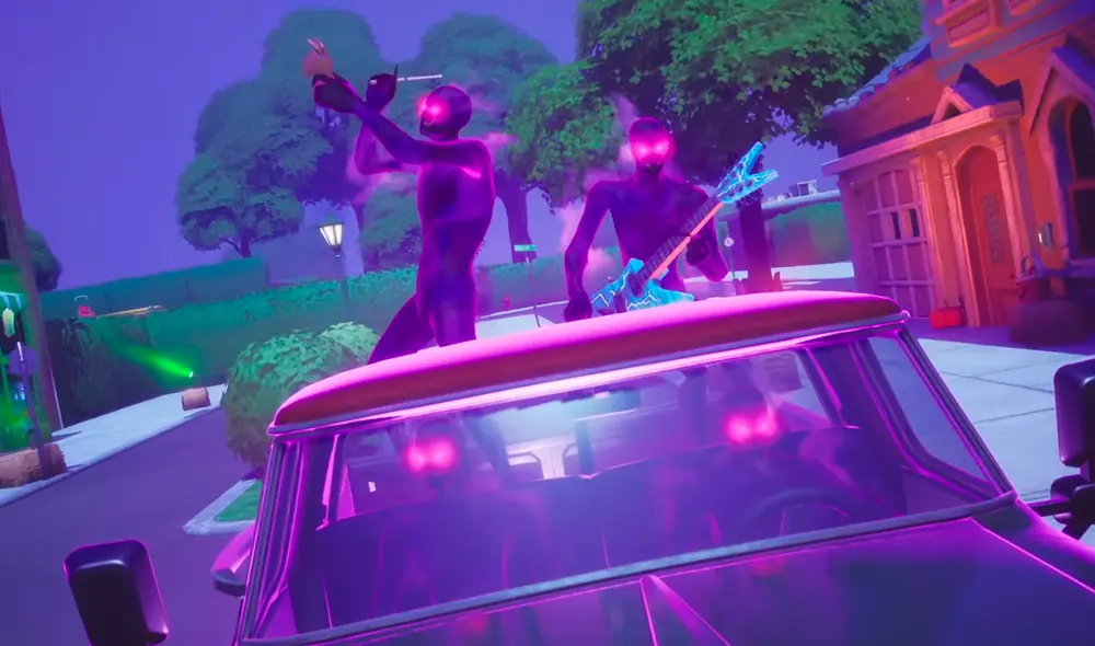FortniteMares 2020 te convertirá en zombie y podrás poseer vehículos. Foto captura: YouTube