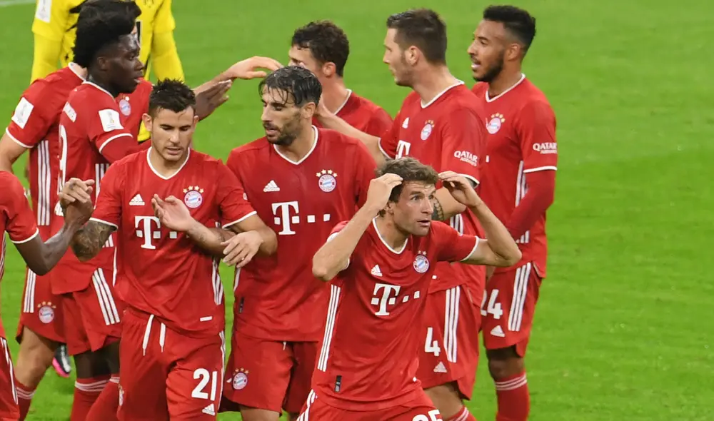 Muller abrió el marcador para el Bayern Múnich. Foto: AFP Muller abrió el marcador para el Bayern Múnich. Foto: AFP