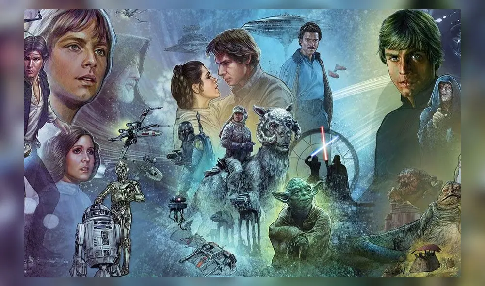 La trilogía original de Star Wars es considerada como un clásico del séptimo arte. Créditos: Lucasfilm