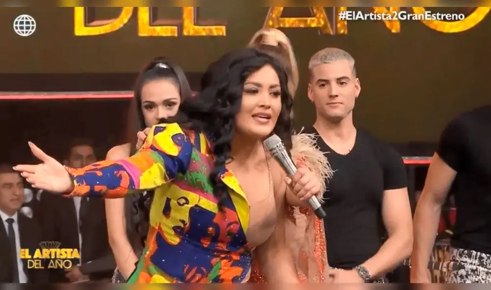 La popular 'Michi' pasó de ser parte del jurado a estar en la pista de baile