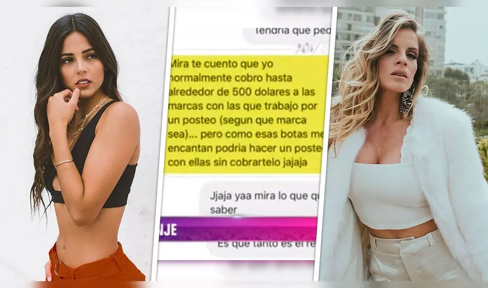 Una página de Instagram reveló conversaciones de Luciana Fuster, Alejandra Baigorria, Milett Figueroa, en otras figuras.