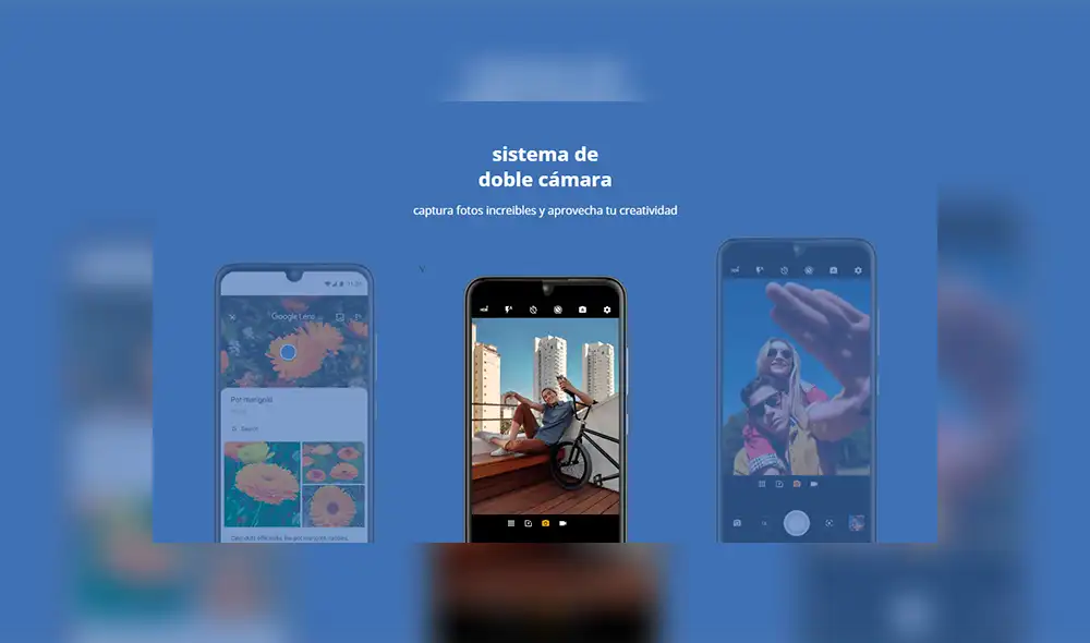 El Moto E6 Plus llega con una cámara dual de 13+2MP. El Moto E6 Plus llega con una cámara dual de 13+2MP.
