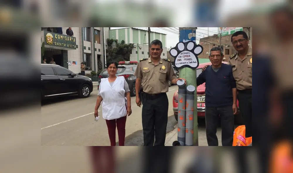 Facebook: estudiantes lanzan iniciativa para alimentar a perros callejeros junto a la PNP [FOTOS]