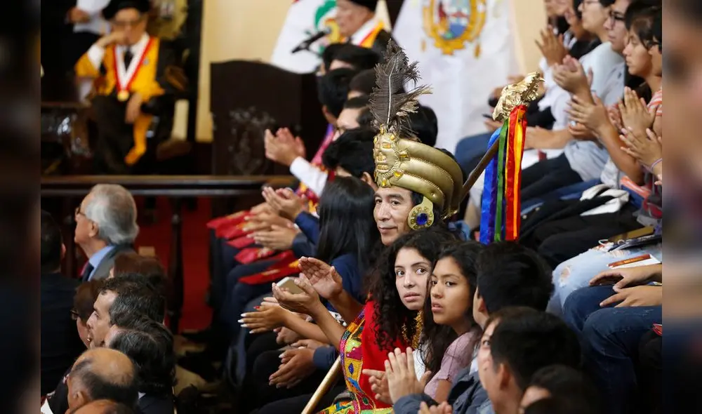 Presidente Vizcarra inauguró año académico de universidad San Marcos [FOTOS]
