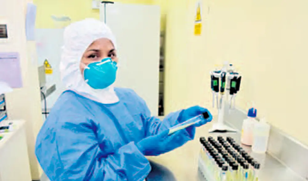 Laboratorio. Especialistas de la Cayetano Heredia están listos para brindar su capacidad.