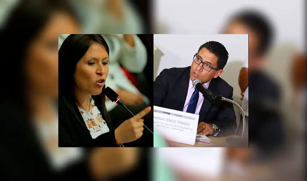 Caso Odebrecht: Yeni Vilcatoma pide la renuncia de procurador anticorrupción Amado Enco