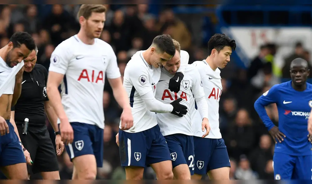 Tottenham venció 3-1 al Chelsea en Stamford Bridge por la Premier League