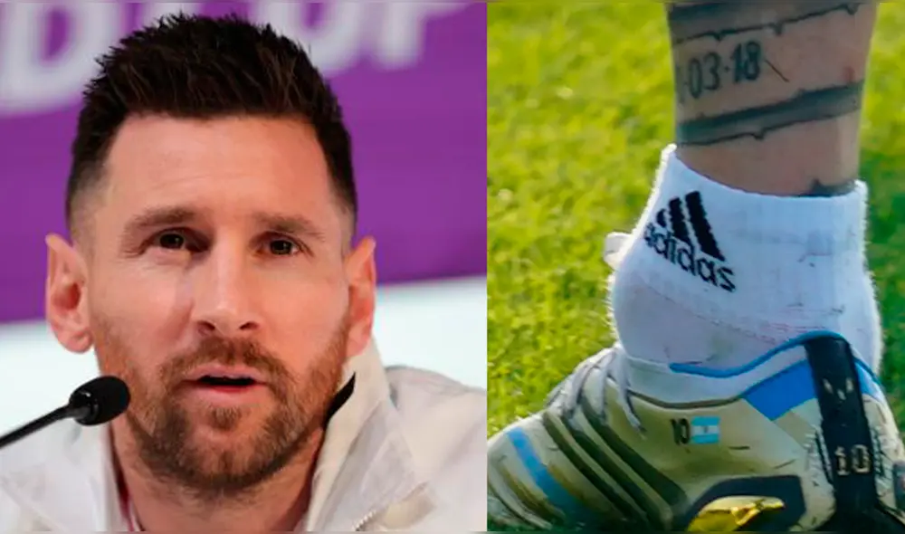 El jugador se refirió sobre su estado de salud tras difusión de una imagen viral sobre su tobillo. Foto: composición LR