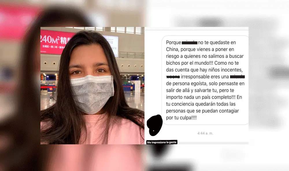 Vanessa García mostró su indignación por las expresiones. Fuente: ADN Radio / Instagram.