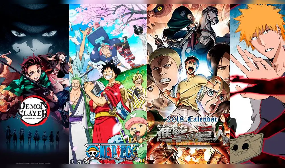 Crunchyroll reveló los 20 animes más vistos en Japón. Foto: Composición Crunchyroll reveló los 20 animes más vistos en Japón. Foto: Composición