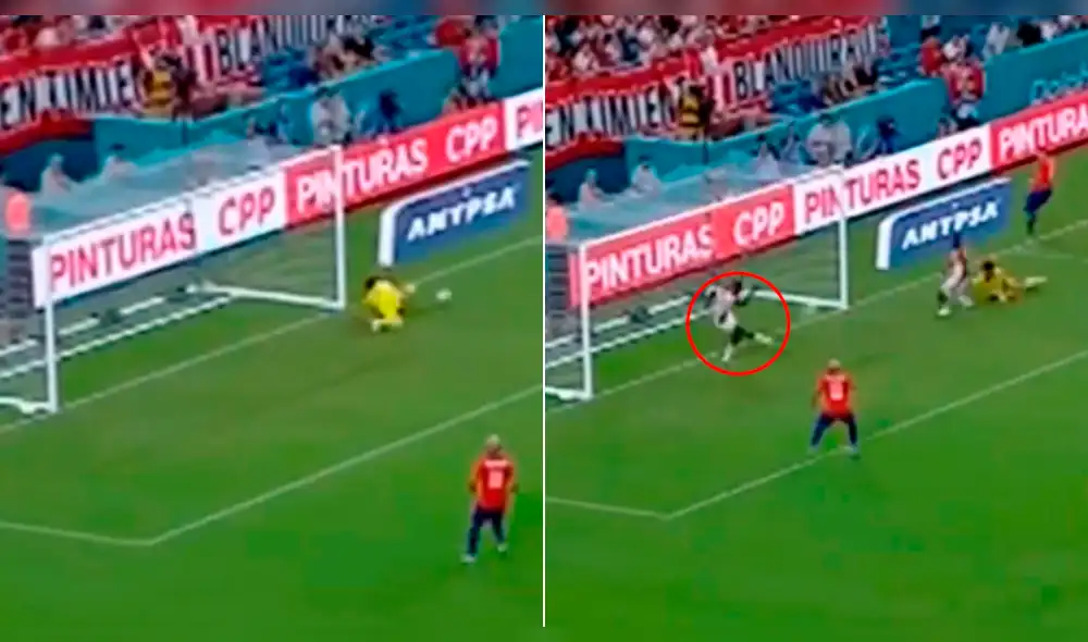 Perú vs Chile: tras gran parada de Gallese, Advíncula despejó en la línea del arco [VIDEO]