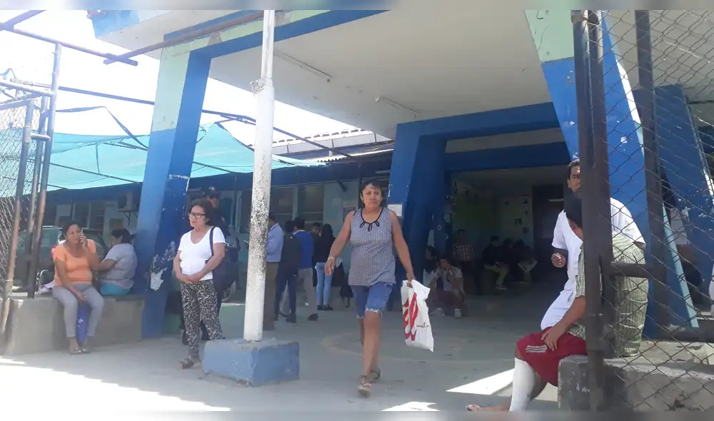 Herido se encuentra internado en el hospital de Sullana.