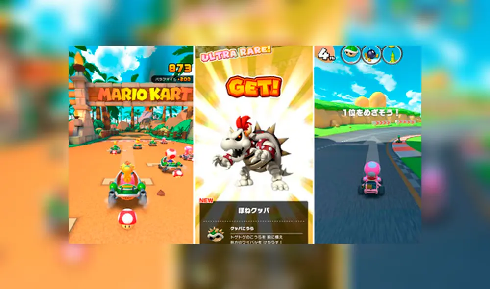 Mario Kart Tour ya está disponible para descargar gratis en iOS y Android.