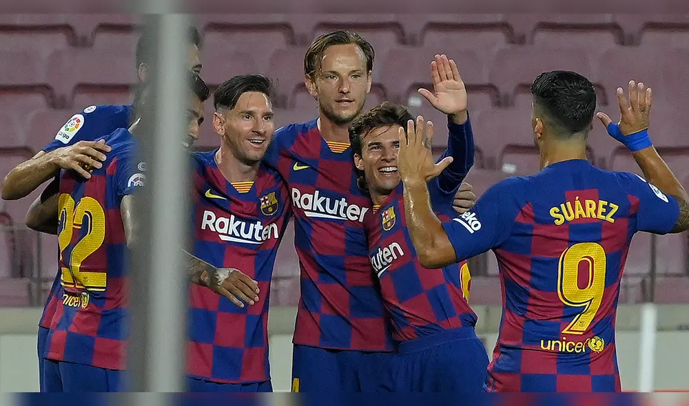 Barcelona: Quique Setién lanza advertencia luego de conocer el Sorteo de la Champions League. Foto: AFP