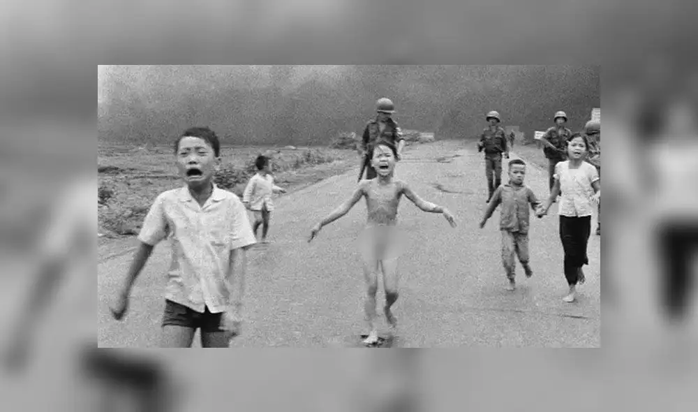 La foto de la 'niña de Napalm' representó un símbolo de la guerra de Vietnam y hasta afirman que ayudó a ponerla fin.
