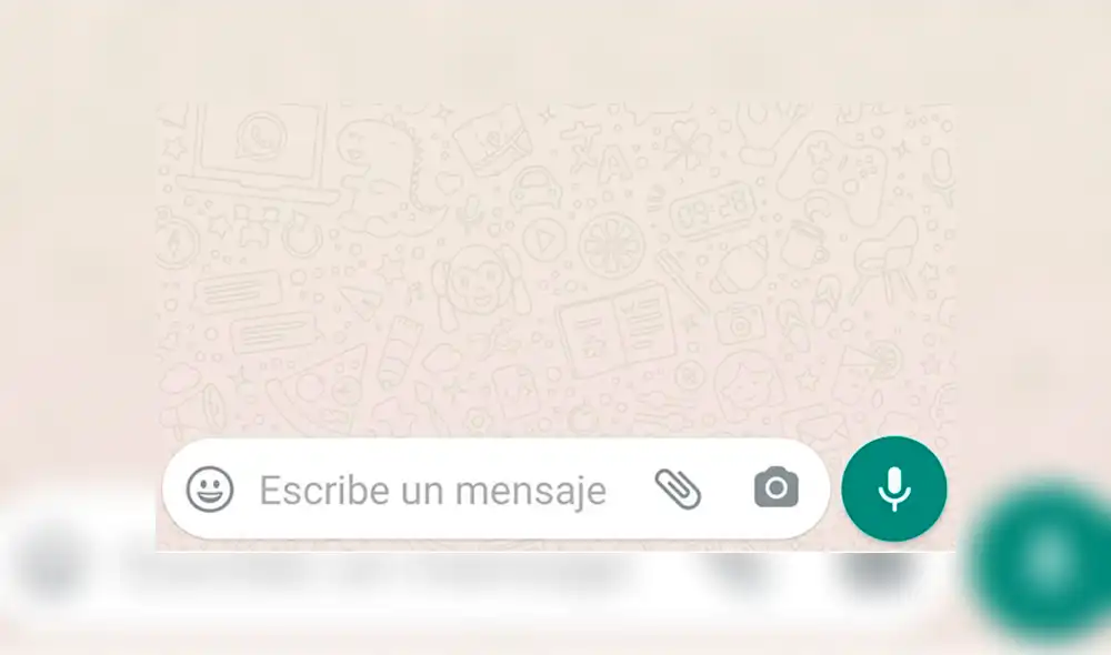 1. Elige la conversación de WhatsApp. Foto: Captura. 1. Elige la conversación de WhatsApp. Foto: Captura.