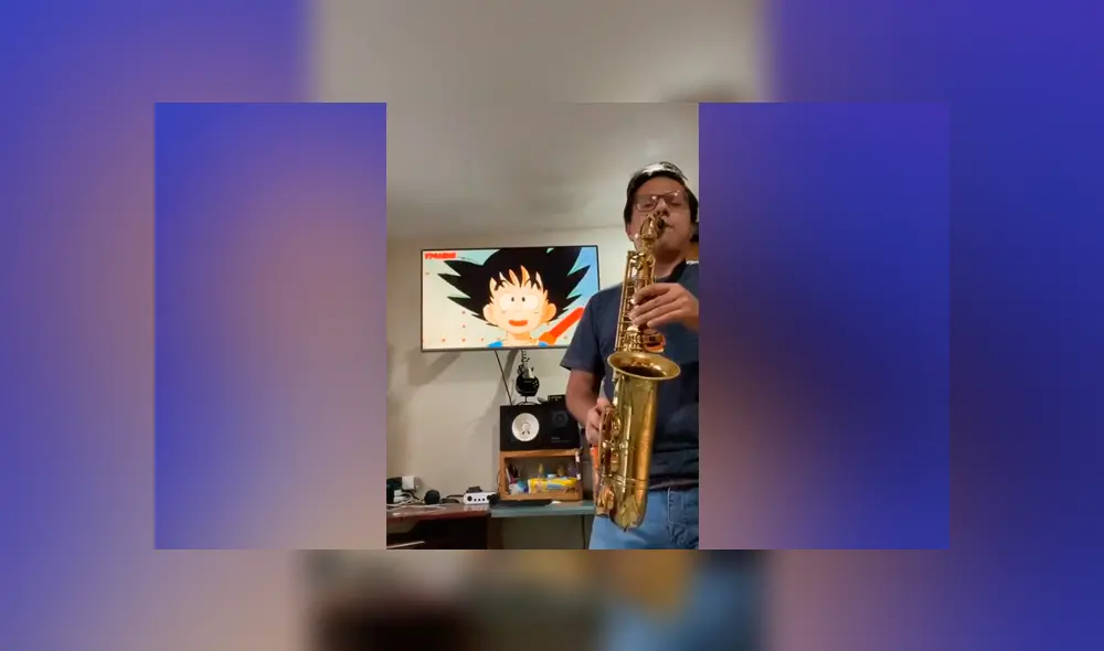 Desliza las imágenes para conocer un poco más de este joven músico que se ganó el reconocimiento de los fans de Dragon Ball GT. Fotocapturas: JF SaxGuy/TikTok