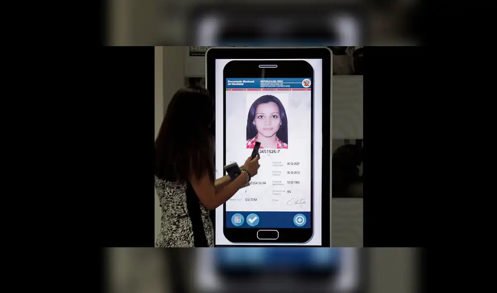 Registro Nacional de Identificación y Estado Civil lanza documento electrónico móvil. Foto: Reniec Registro Nacional de Identificación y Estado Civil lanza documento electrónico móvil. Foto: Reniec