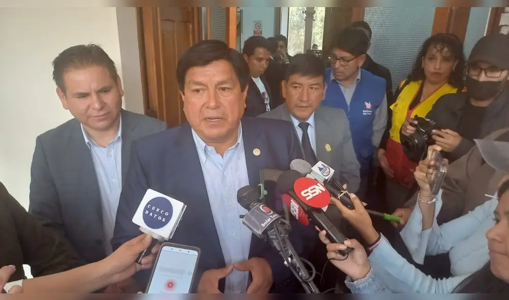 Alcalde provincial de Cusco, Luis Pantoja. Foto: Luis Álvarez/URPI-LR