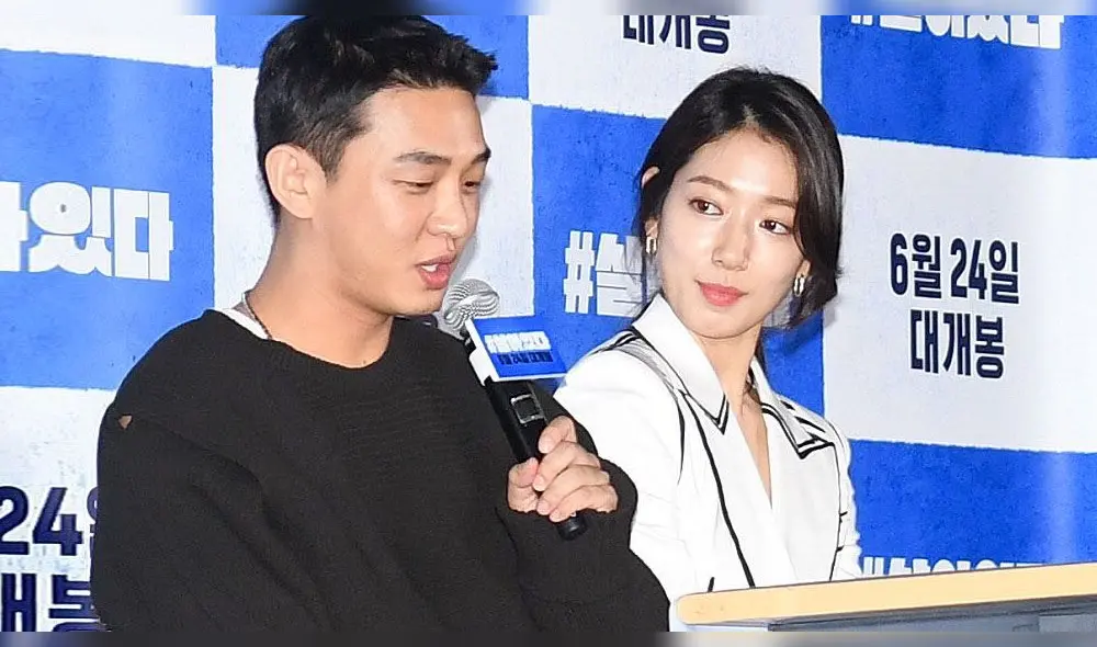 Desliza para ver más fotos de
Park Shin Hye y Yoo Ah In en la conferencia de prensa de la película coreana #Alive. Créditos: Dispatch Desliza para ver más fotos de
Park Shin Hye y Yoo Ah In en la conferencia de prensa de la película coreana #Alive. Créditos: Dispatch