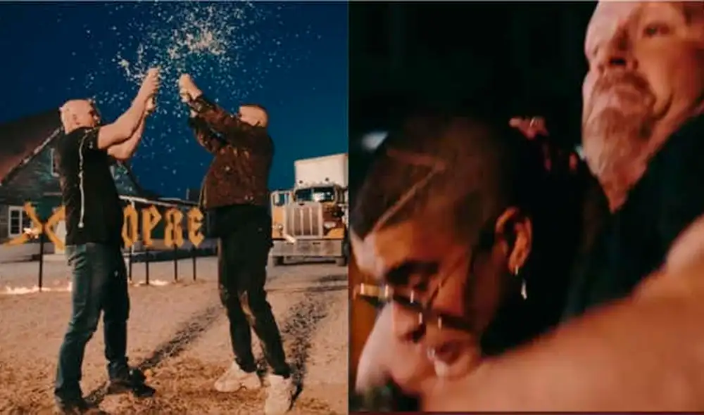 Una de las leyendas de la WWE atacó a Bad Bunny en su nuevo video clip publicado en YouTube.
