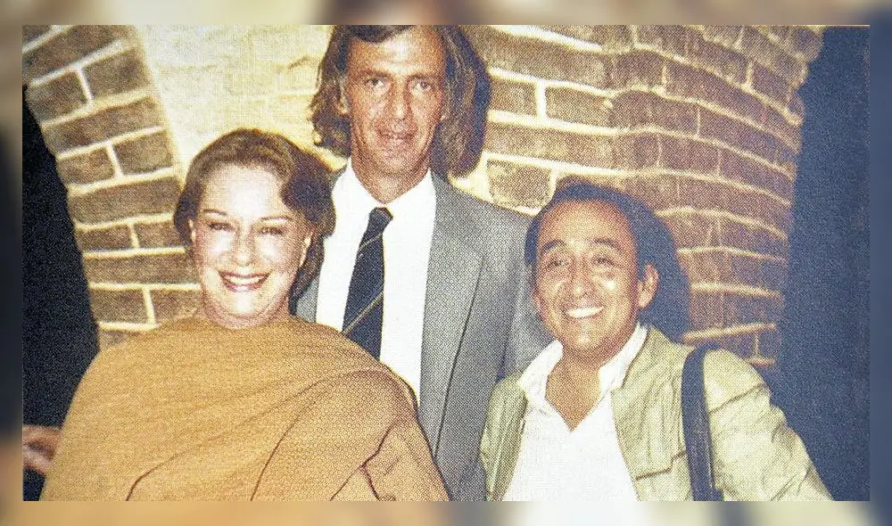 César Luis Menotti y Chabuca Granda. César Luis Menotti y Chabuca Granda.