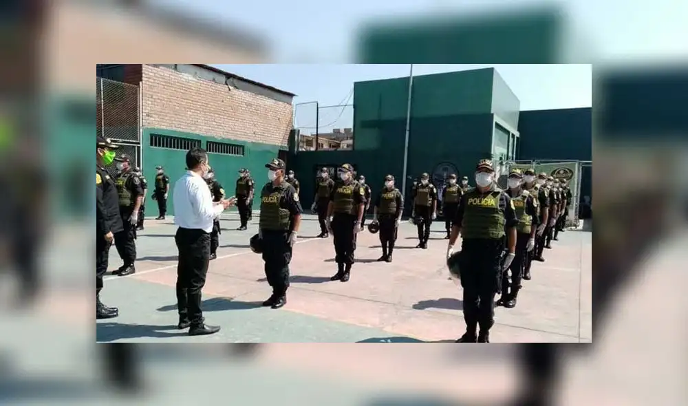 Policías recuperados de la COVID-19. Créditos: La República.