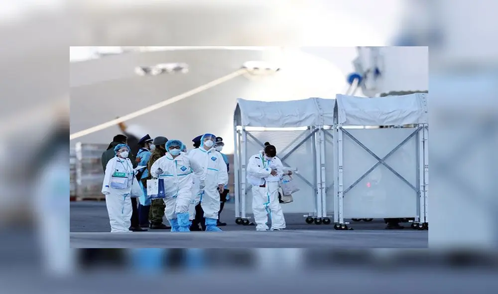 El ministerio de Salud de Japón indicó contagiados serán trasladados a un hospital. Foto: EFE El ministerio de Salud de Japón indicó contagiados serán trasladados a un hospital. Foto: EFE