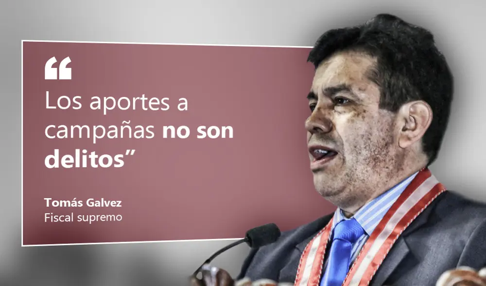 Tomás Gálvez: las frases más polémicas del fiscal supremo sobre el caso Lava Jato Tomás Gálvez: las frases más polémicas del fiscal supremo sobre el caso Lava Jato