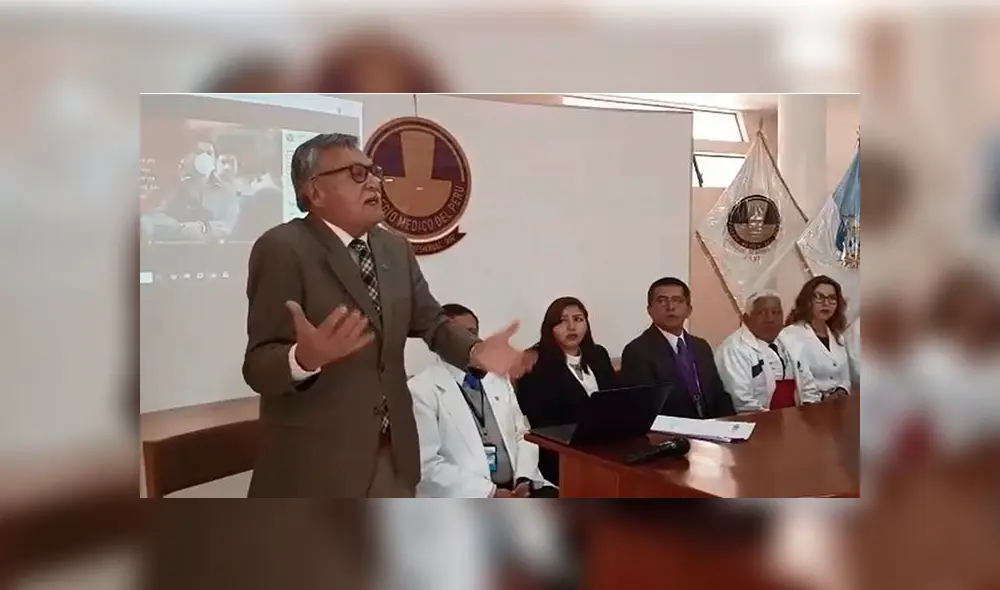 Colegio Médico de Puno recurrió a periodista Efraín Pinazo para dar información en aimara.