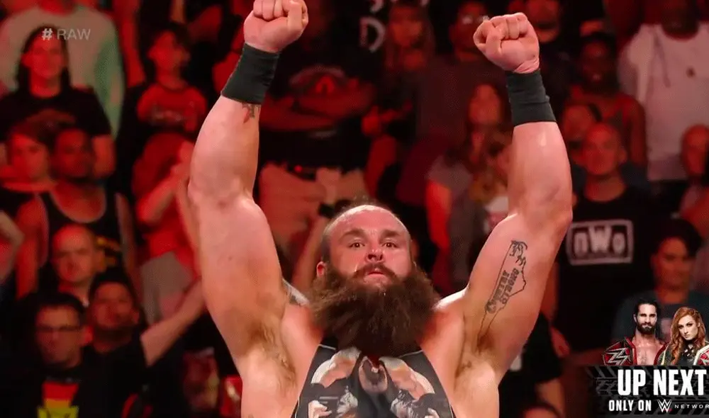 Braun Strowman cerró Monday Night Raw venciendo a AJ Styles, pero no pudo obtener el títulos de los Estados Unidos. | Foto: @WWE Braun Strowman cerró Monday Night Raw venciendo a AJ Styles, pero no pudo obtener el títulos de los Estados Unidos. | Foto: @WWE