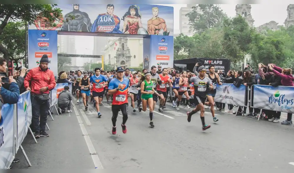 La carrera Justice League Virtual Race 2020 se realizará por primera vez en Lima La carrera Justice League Virtual Race 2020 se realizará por primera vez en Lima