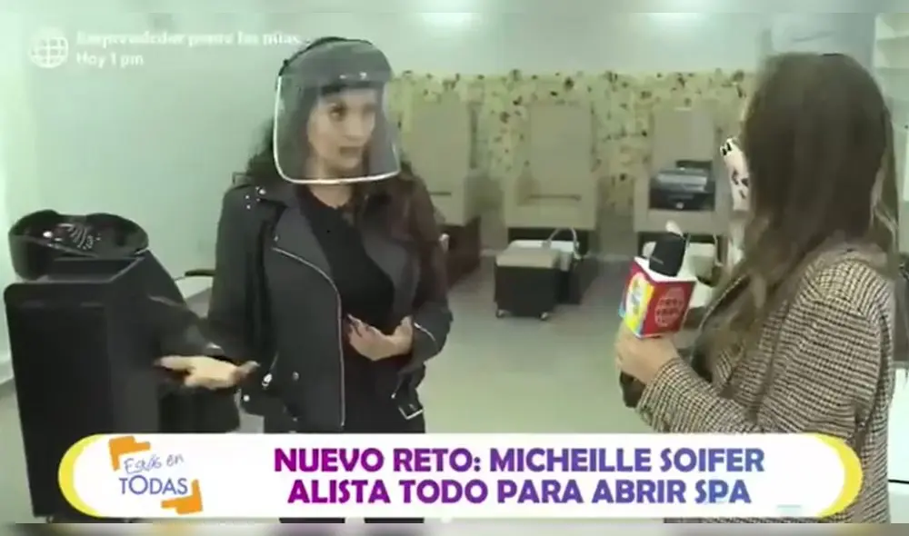Michelle Soifer incursiona en el negocio de la belleza. Foto: captura de Estás en todas