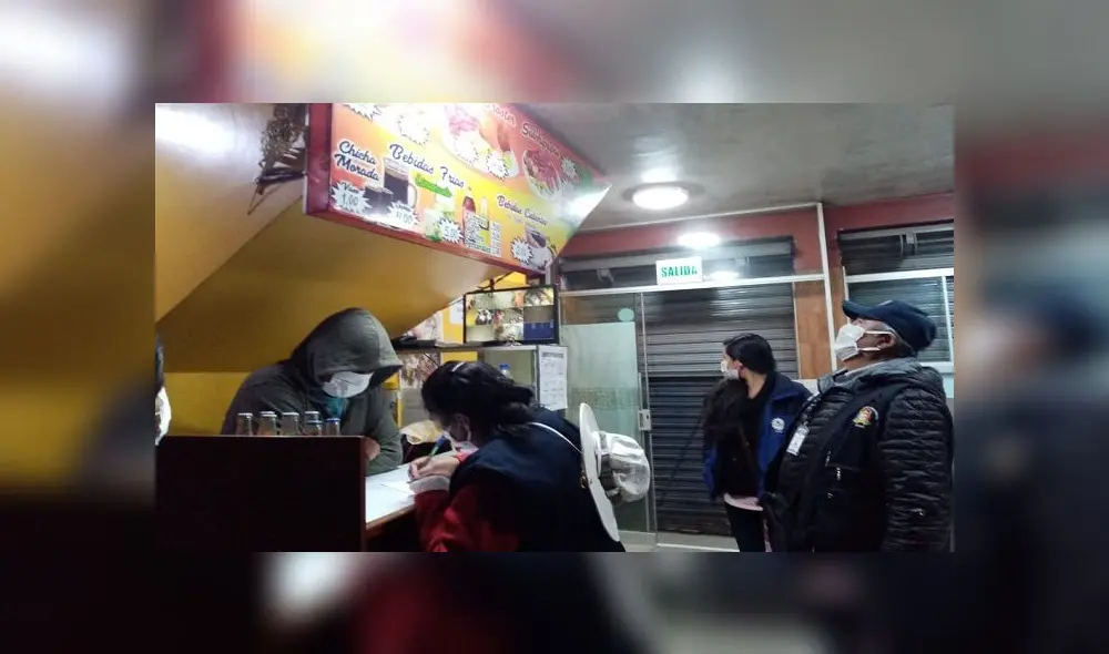 En operativo verificaron que en su mayoría pollerías, ofrecían el servicio de delivery, pese a estar prohibido.