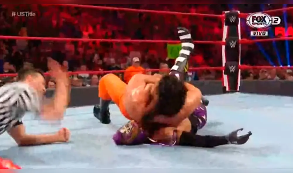 WWE: Rey Mysterio pierde la máscara en pelea ante Andrade.