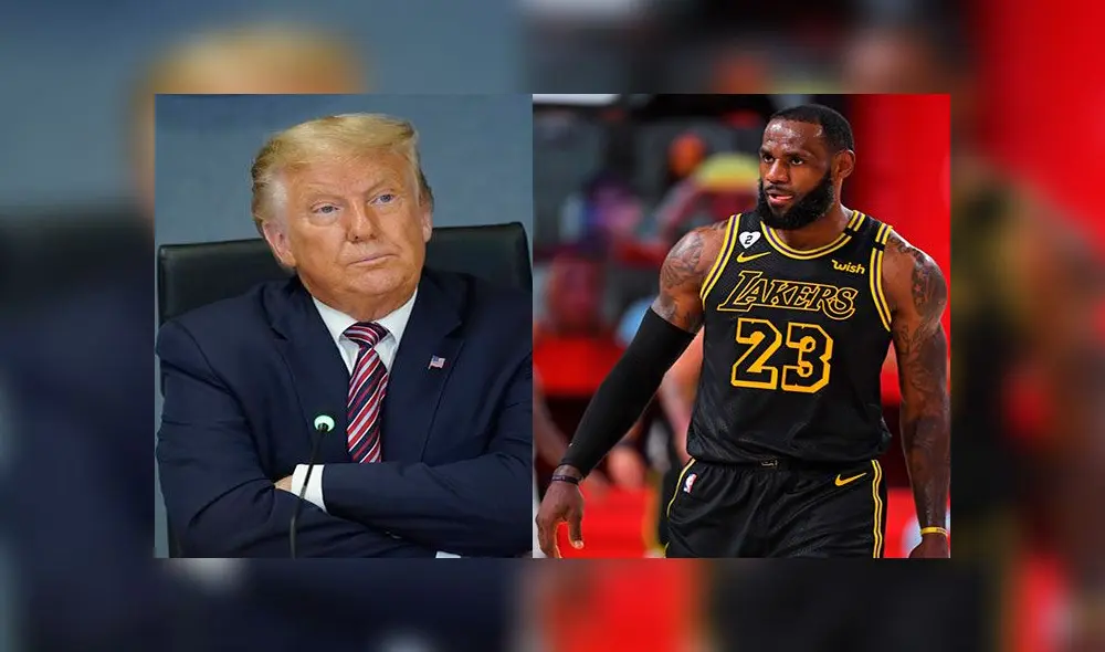 La estrella de la NBA, LeBron James (d), se ha convertido en un baluarte de la protesta contra el racismo en Estados Unidos. Foto: composición (EFE/AFP) La estrella de la NBA, LeBron James (d), se ha convertido en un baluarte de la protesta contra el racismo en Estados Unidos. Foto: composición (EFE/AFP)