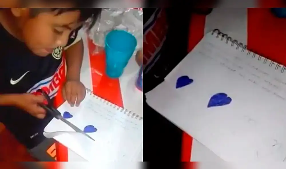 Niño escribe una carta de amor y un pequeño detalle se vuelve viral [VIDEO]