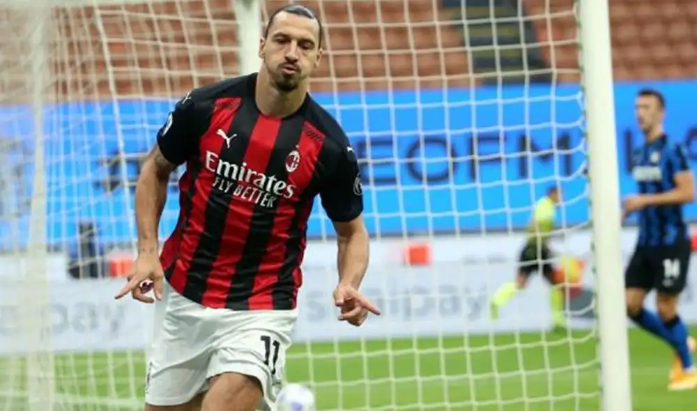 AC Milan derrotó 2-1 al Inter con doblete de Zlatan. Foto: EFE AC Milan derrotó 2-1 al Inter con doblete de Zlatan. Foto: EFE