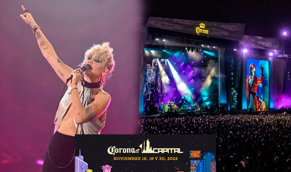 Corona Capital es uno de los festivales musicales más grandes de México. Foto: composición LR / AFP / Corona Capital